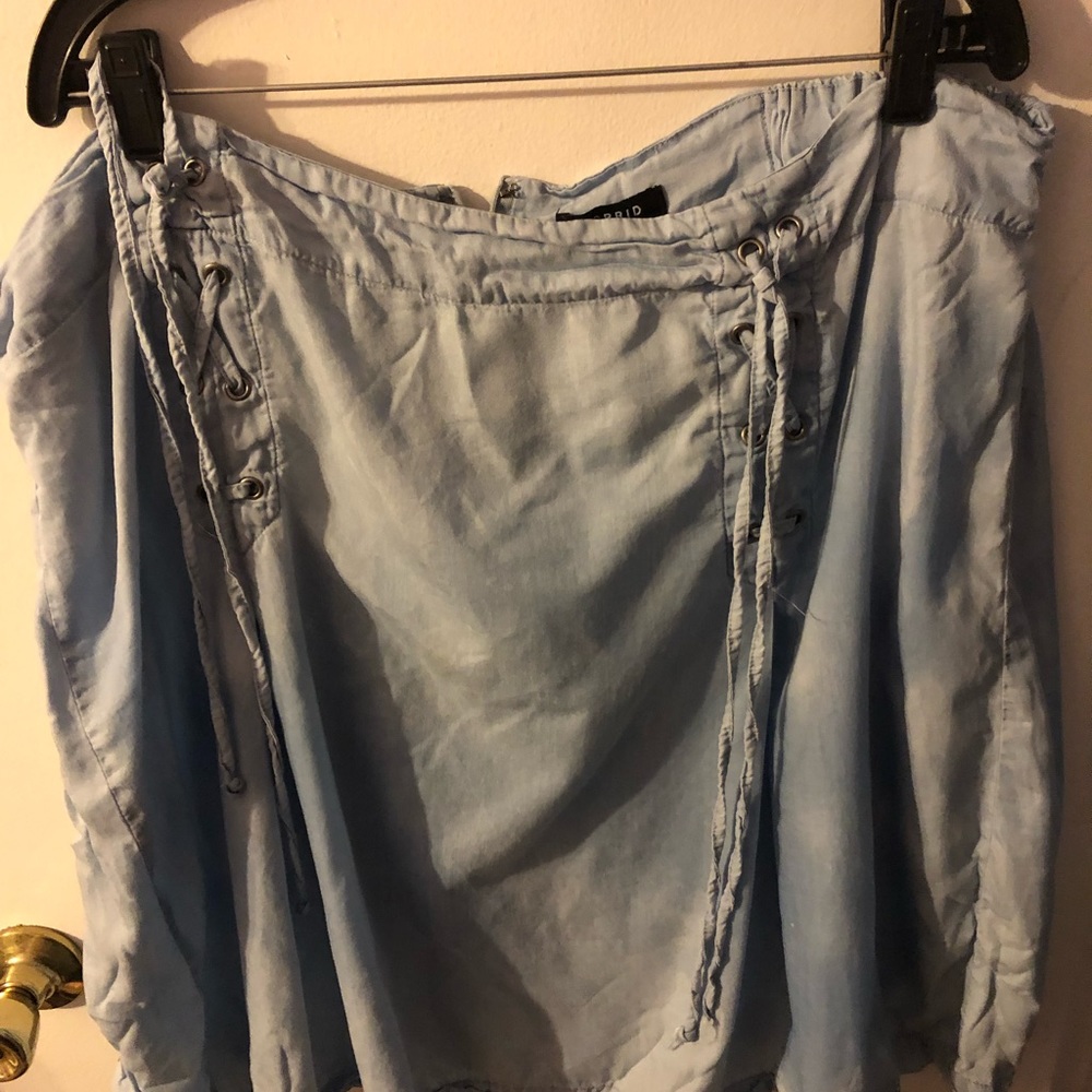 Denim skirt